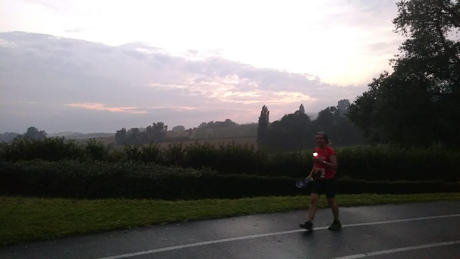 Retour au calme sur le Mont Cassel après la course