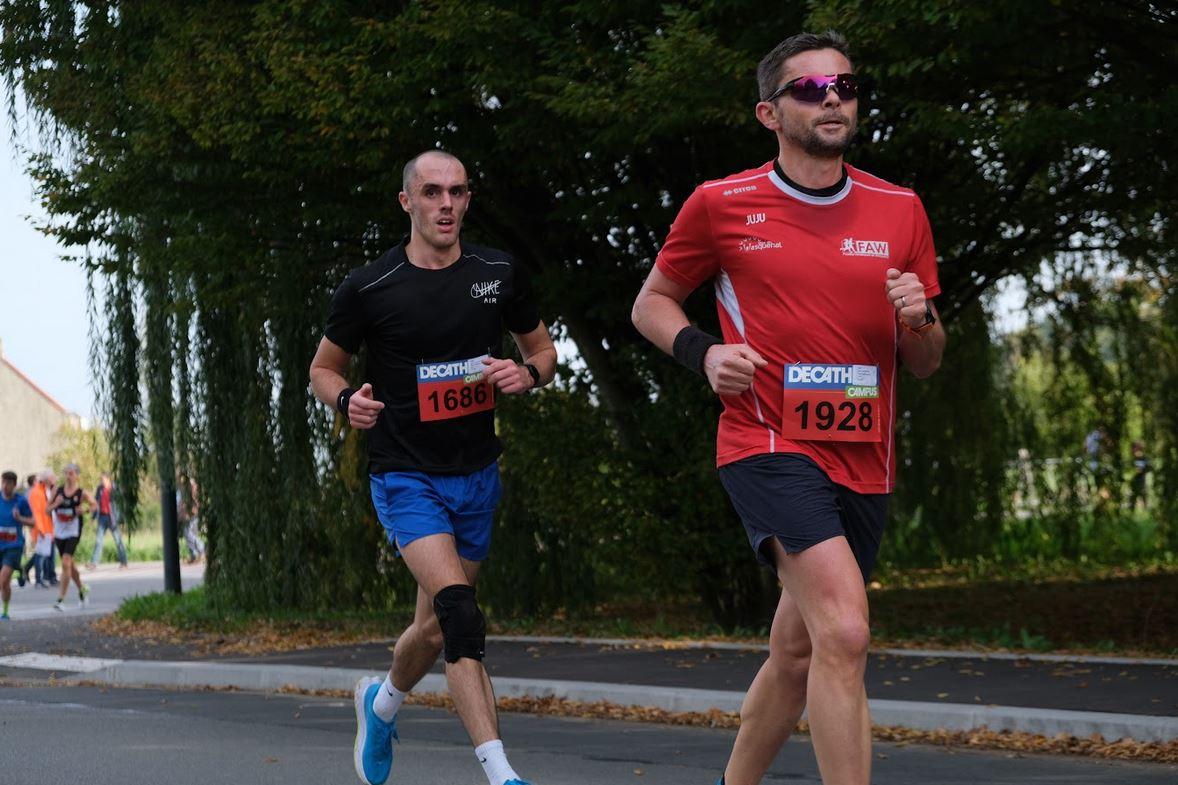 Pendant la course