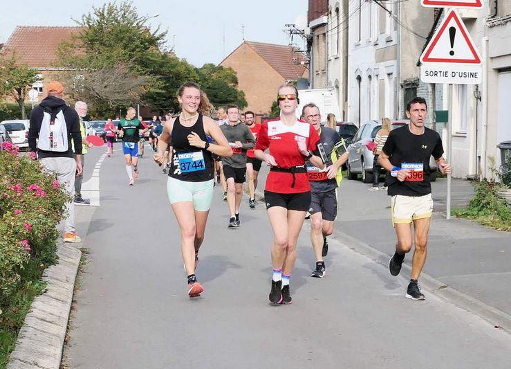 Pendant la course