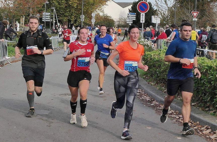 Pendant la course
