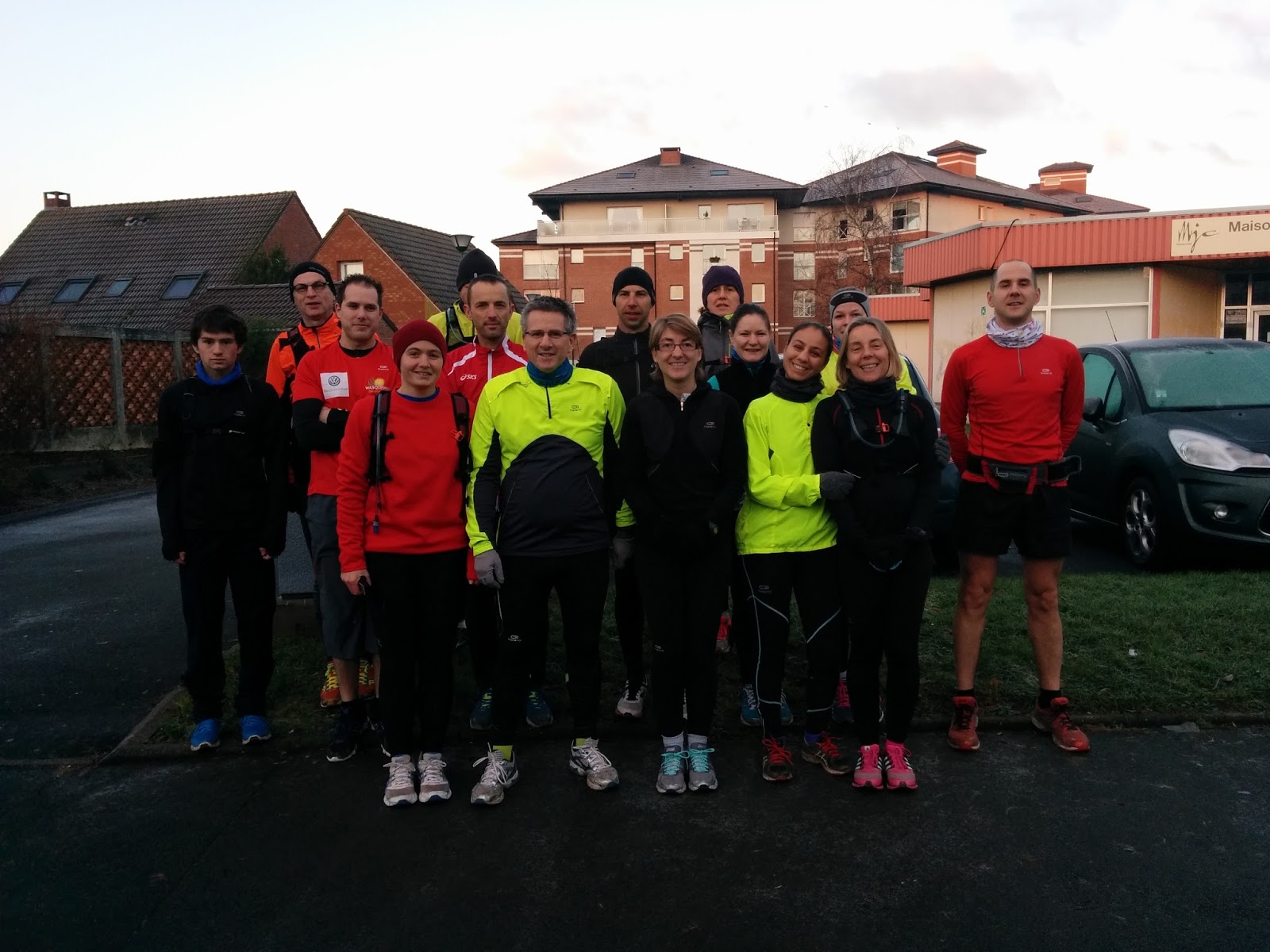Sortie longue du dimanche 4 janvier 2015
