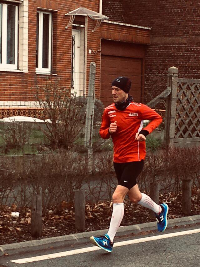 En plein semi-marathon