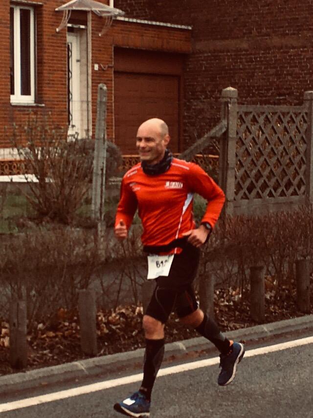 En plein semi-marathon