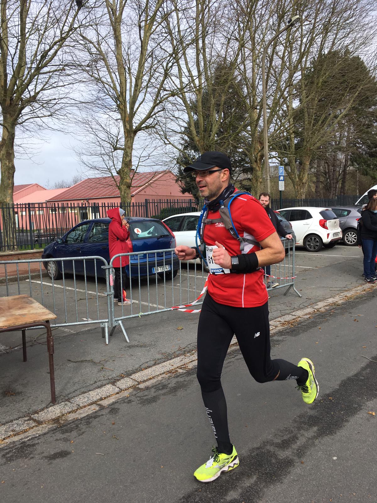 En plein semi-marathon