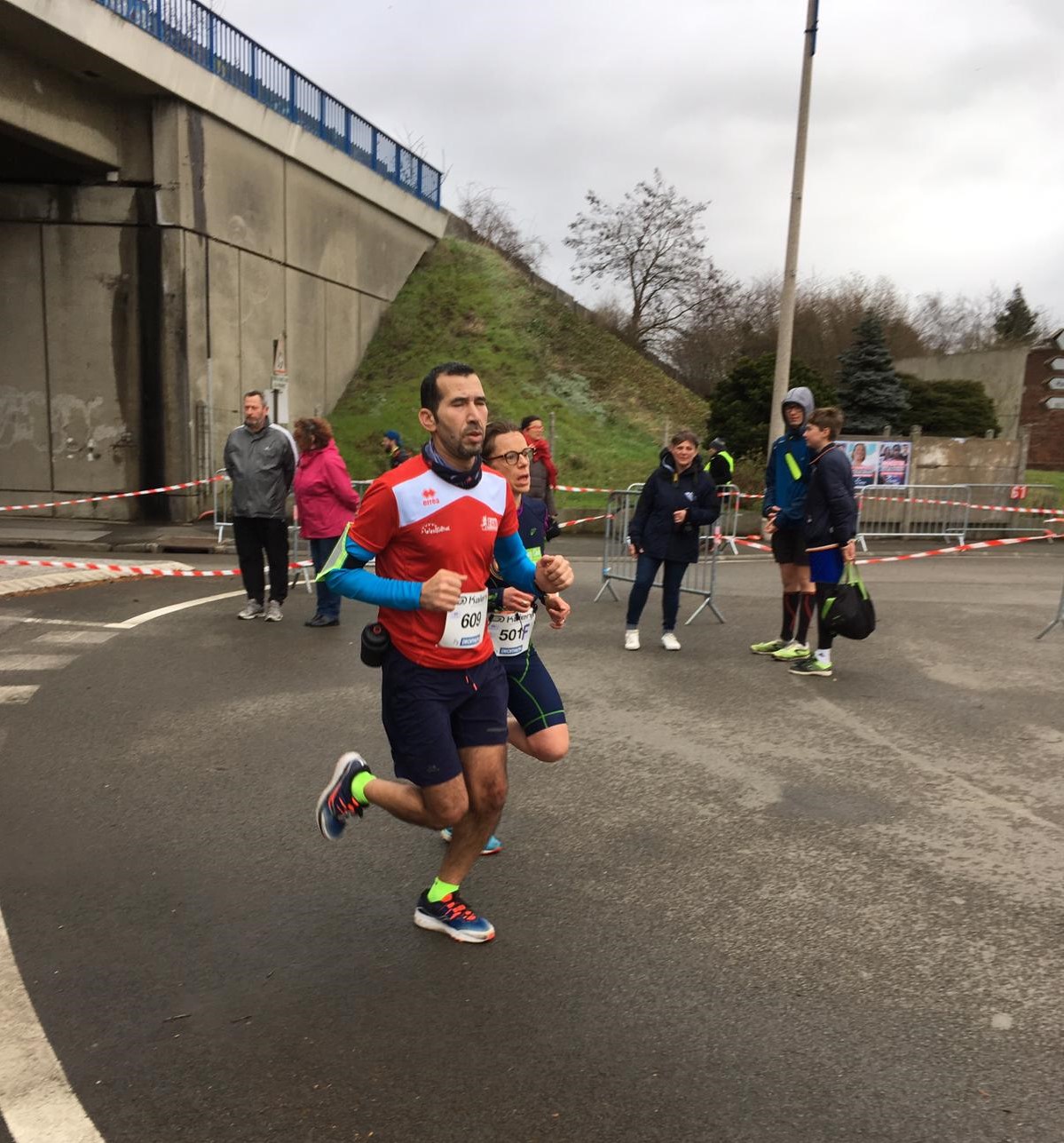En plein semi-marathon