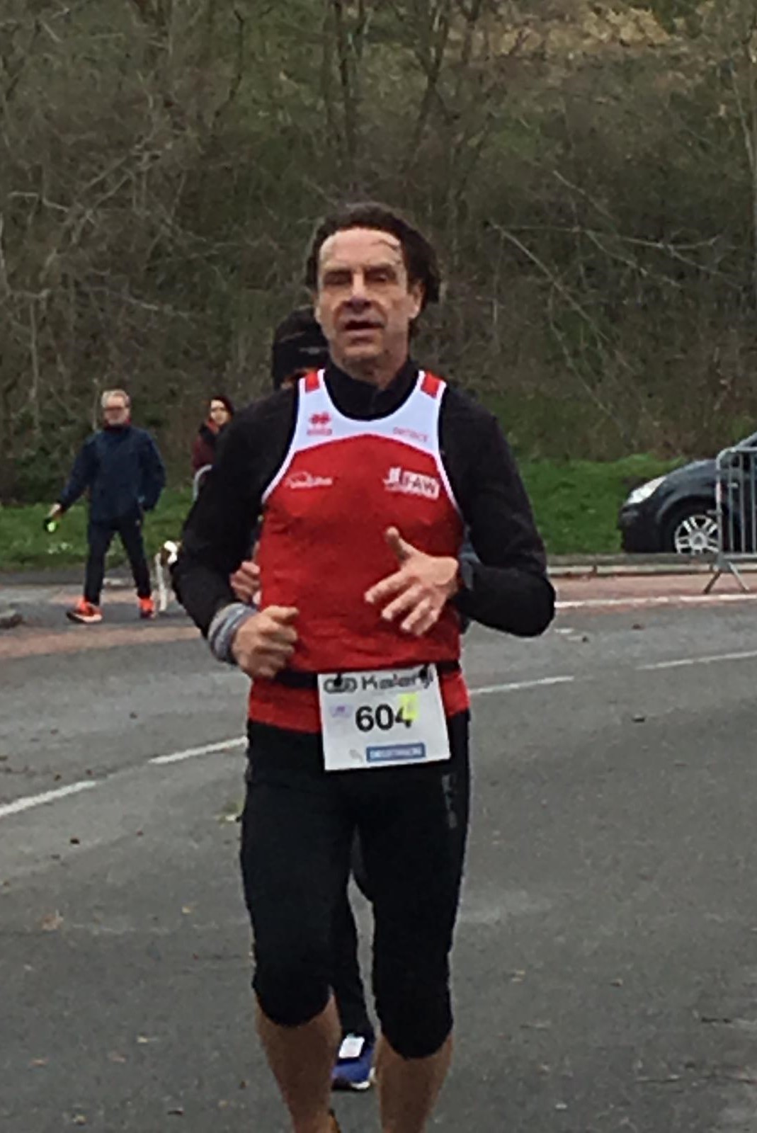 En plein semi-marathon
