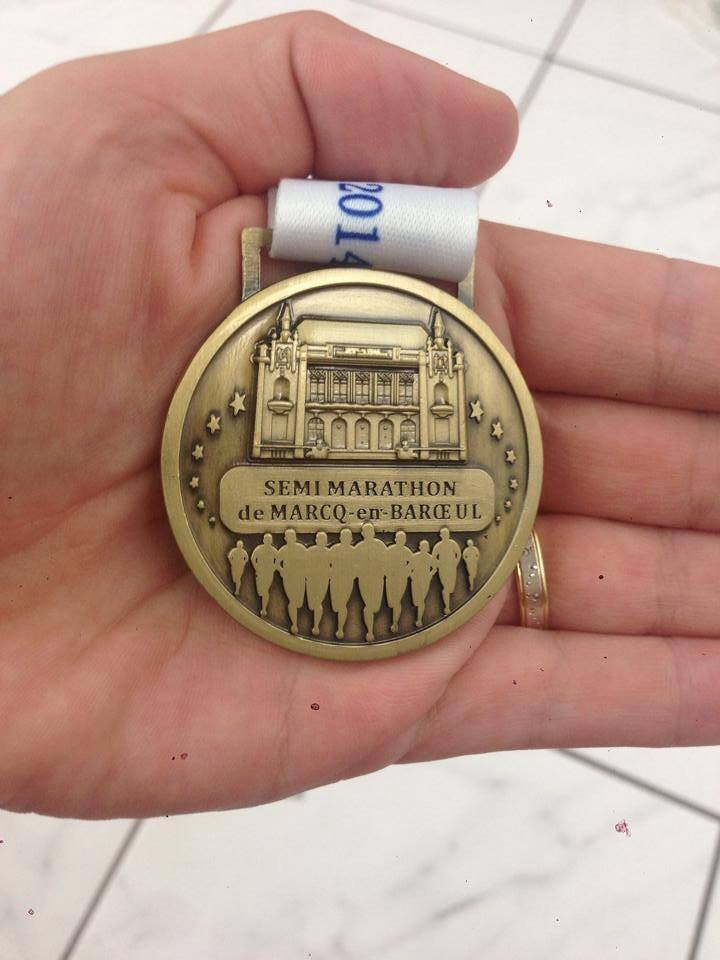Une Médaille bien méritée!